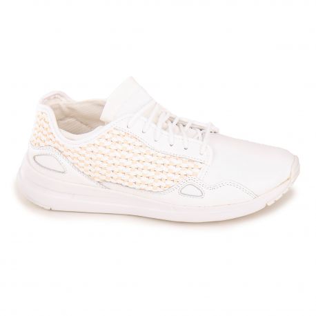 le coq sportif basket femme blanche