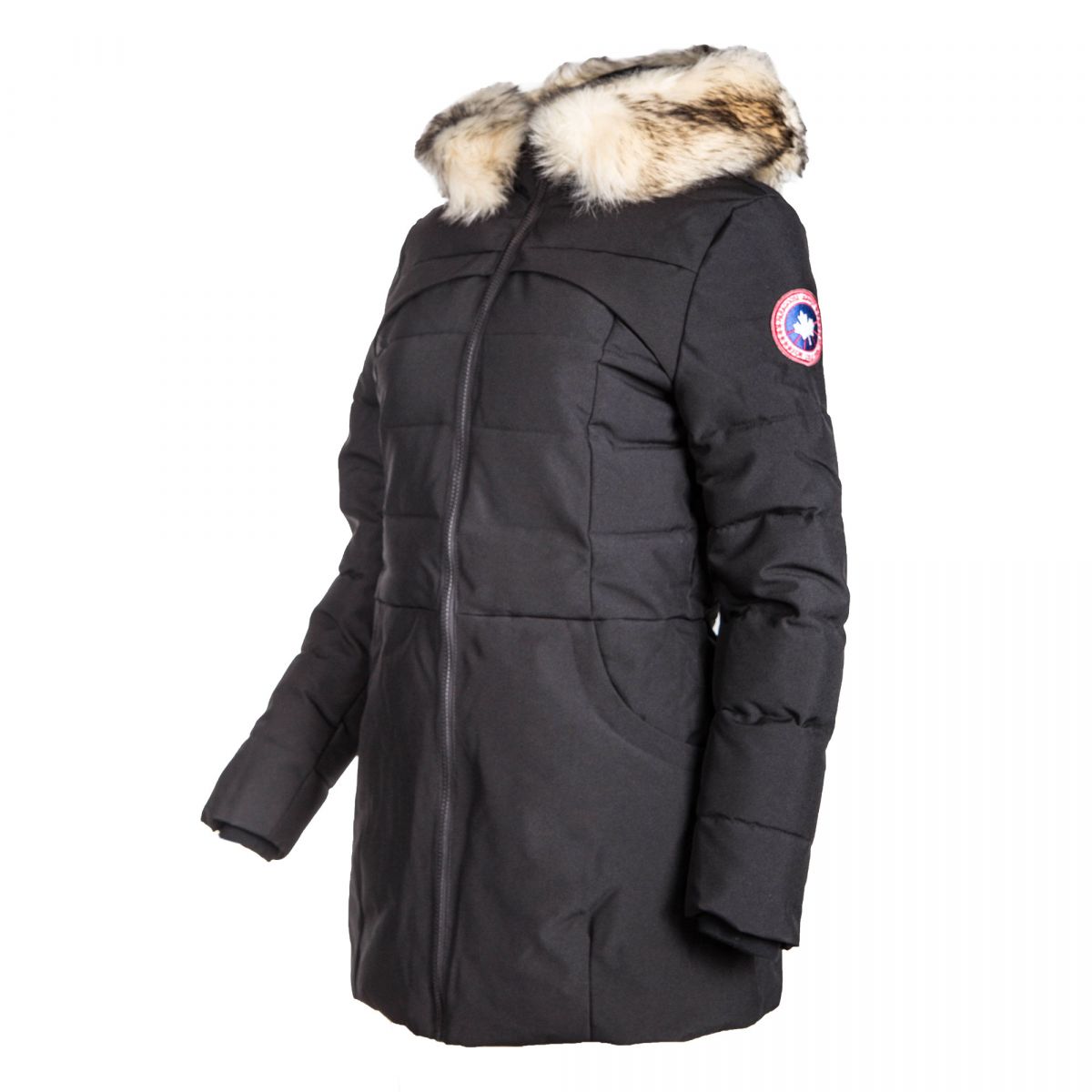 Doudoune Lola mi longue imperméable respirante capuche fausse PARAGOOSE Doudoune mi Longue Lola Femme: