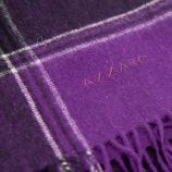 Echarpe 30 x 180 cm 100% laine Homme AZZARO marque pas cher prix dégriffés destockage