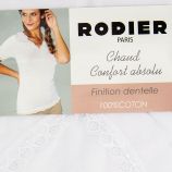 Tee shirt chaud 100% coton moyra Femme RODIER marque pas cher prix dégriffés destockage