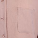 Chemise manches longues tunique poche plaquée Femme AMERICAN VINTAGE marque pas cher prix dégriffés destockage