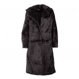 Manteau long avec col noir bouton 192902 Femme EMERAUDE marque pas cher prix dégriffés destockage