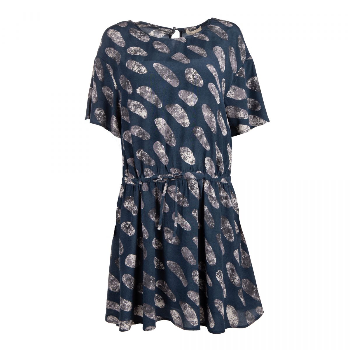 robe manche courte fluide