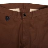 Pantalon toile droit poches passepoilées Homme APRIL 77 marque pas cher prix dégriffés destockage