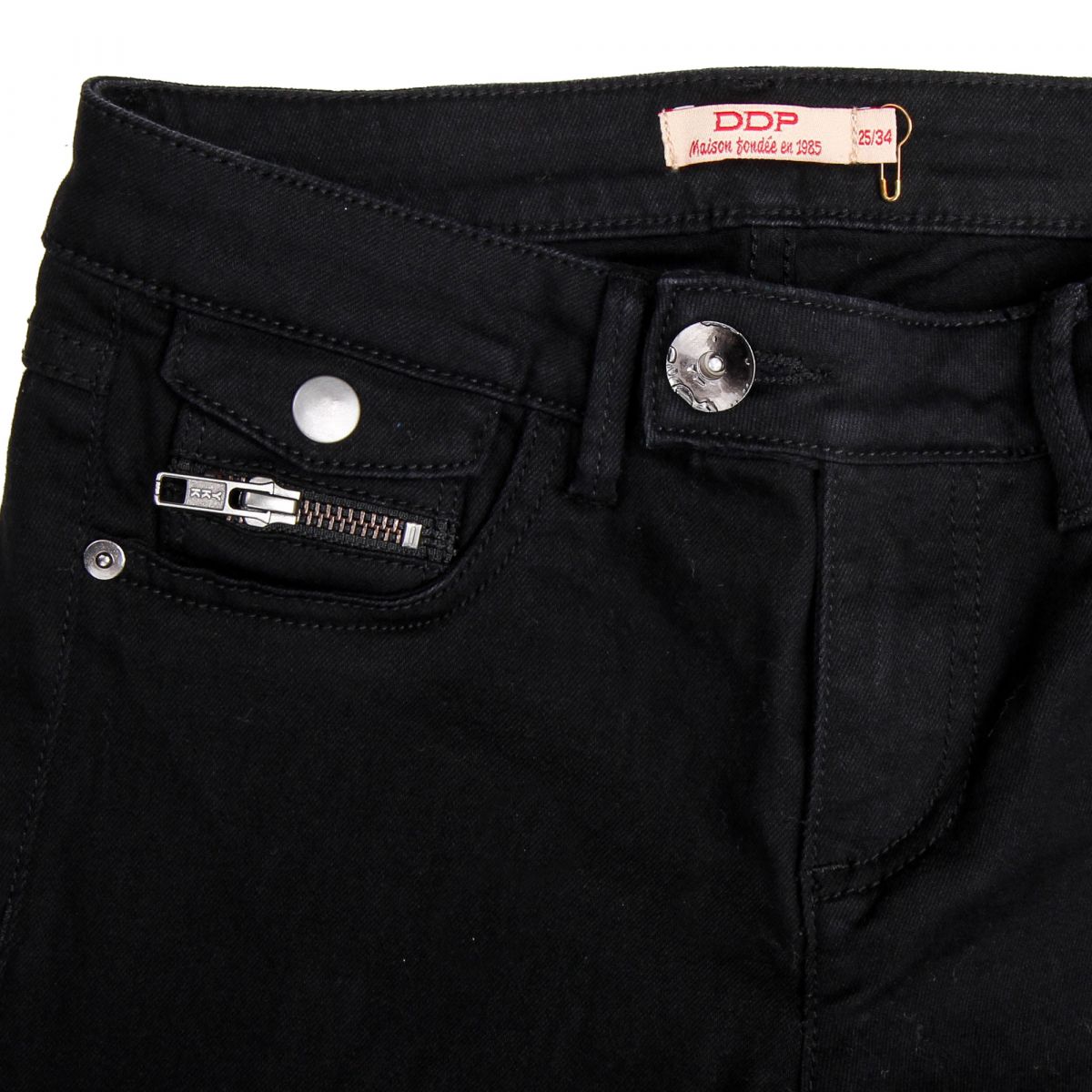 Pantalon slim poche zip Femme DDP à prix dégriffé