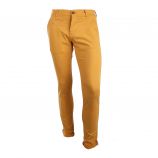 Pantalon chino coton stretch revers fermeture bouton tenali Homme BLAGGIO marque pas cher prix dégriffés destockage
