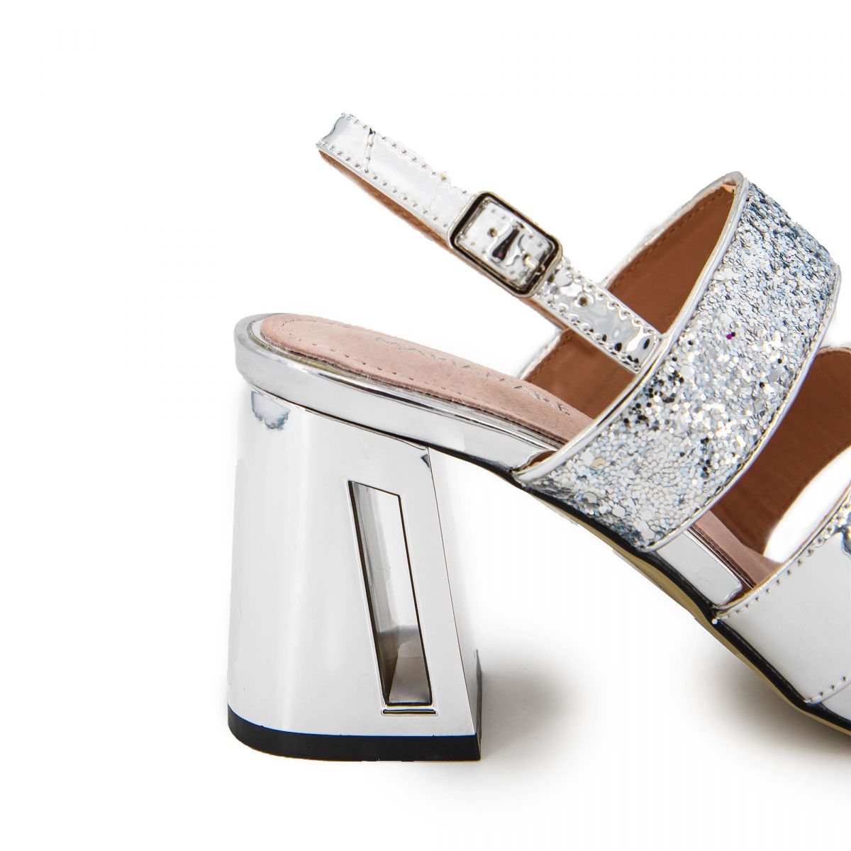 ballerines argentées femme pas cher