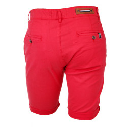 Bermuda chino venili coton stretch popeline revers gansé bouton Homme BLAGGIO marque pas cher prix dégriffés destockage Bermuda chino venili coton stretch popeline revers gansé bouton Homme BLAGGIO marque pas cher prix dégriffés destockage