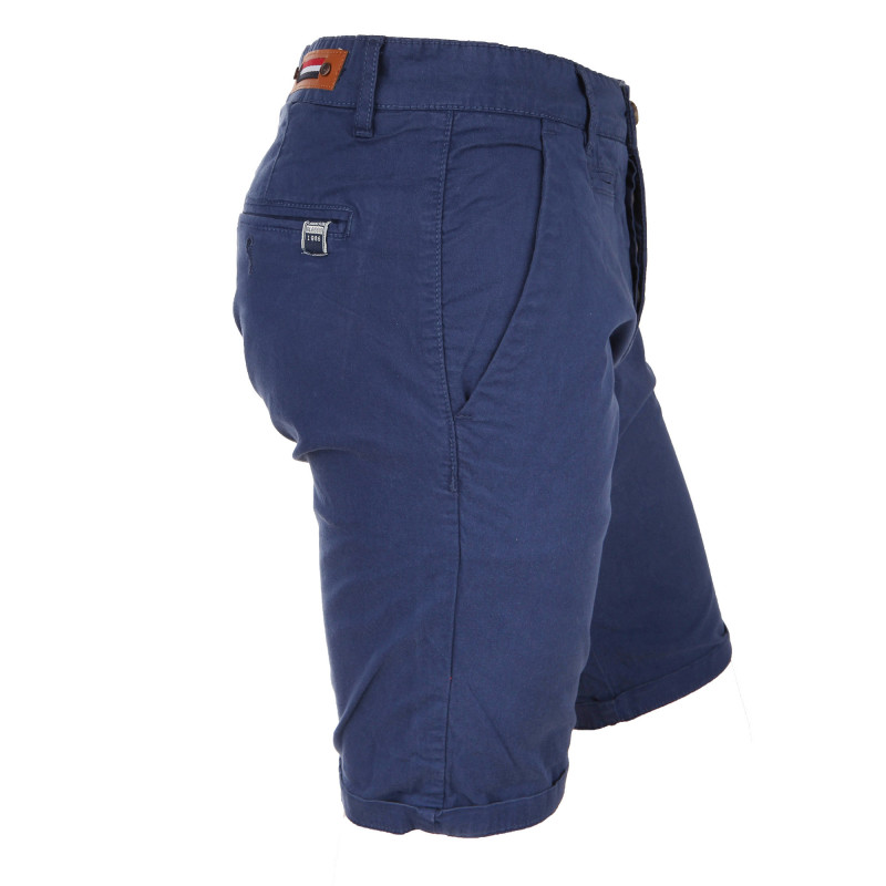 Bermuda chino venili coton stretch popeline revers gansé bouton Homme BLAGGIO marque pas cher prix dégriffés destockage Bermuda chino venili coton stretch popeline revers gansé bouton Homme BLAGGIO marque pas cher prix dégriffés destockage