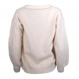 Pull long manches longues mohair paillette Femme CARE OF YOU marque pas cher prix dégriffés destockage