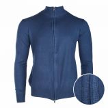 Gilet manches longues laine cachemire coudière Homme REAL CASHMERE marque pas cher prix dégriffés destockage