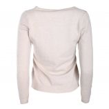 Gilet manches longues rond laine cachemire Femme REAL CASHMERE marque pas cher prix dégriffés destockage