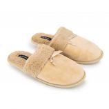 Chaussons fausse fourrure noeud Femme LES PETITES...PARIS marque pas cher prix dégriffés destockage