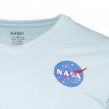 Tee shirt manches courtes col V Homme NASA marque pas cher prix dégriffés destockage