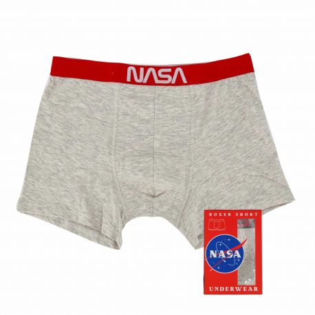Boxer basic worm Homme NASA marque pas cher prix dégriffés destockage