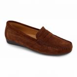 Mocassins cuir velours plat Femme XAVIER DANAUD marque pas cher prix dégriffés destockage
