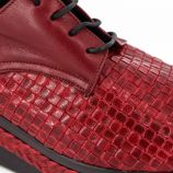 Chaussures derby compensées red woll Femme YVES DESFARGE marque pas cher prix dégriffés destockage