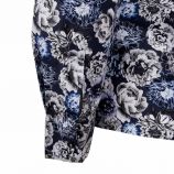 Chemise manches longues fleurs coton Femme TED LAPIDUS marque pas cher prix dégriffés destockage