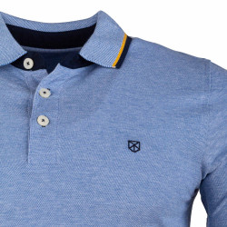 Polo manches courtes 100% Coton Homme JACK AND JONES marque pas cher prix dégriffés destockage Polo manches courtes 100% Coton Homme JACK AND JONES marque pas cher prix dégriffés destockage