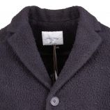 Manteau long droit boutonné laine mélangée Homme AMERICAN VINTAGE marque pas cher prix dégriffés destockage