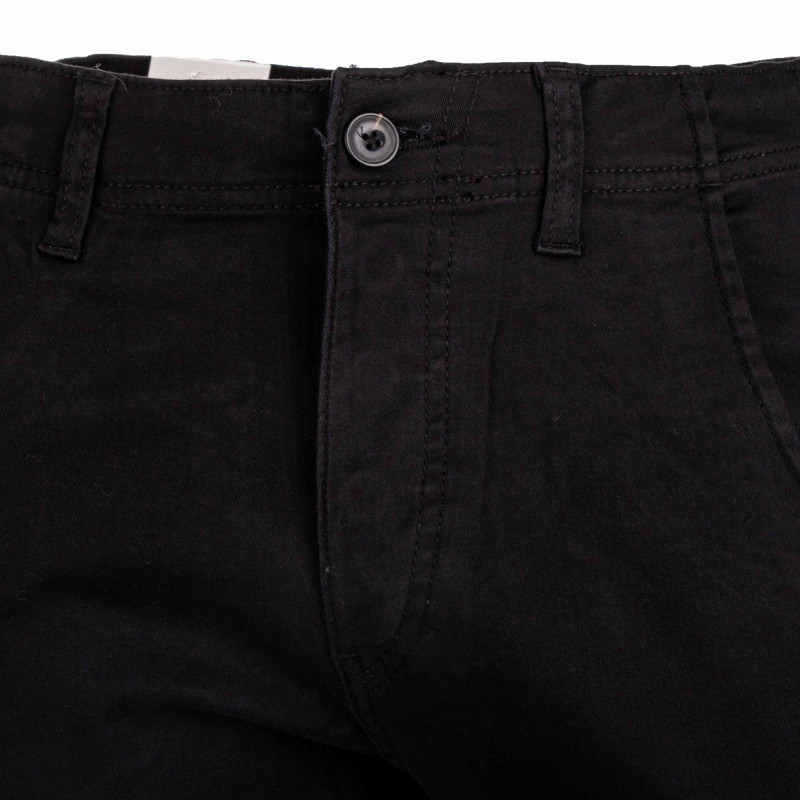 Pantalon cargo uni coton stretch Homme JACK & JONES marque pas cher prix dégriffés destockage Pantalon cargo uni coton stretch Homme JACK & JONES marque pas cher prix dégriffés destockage