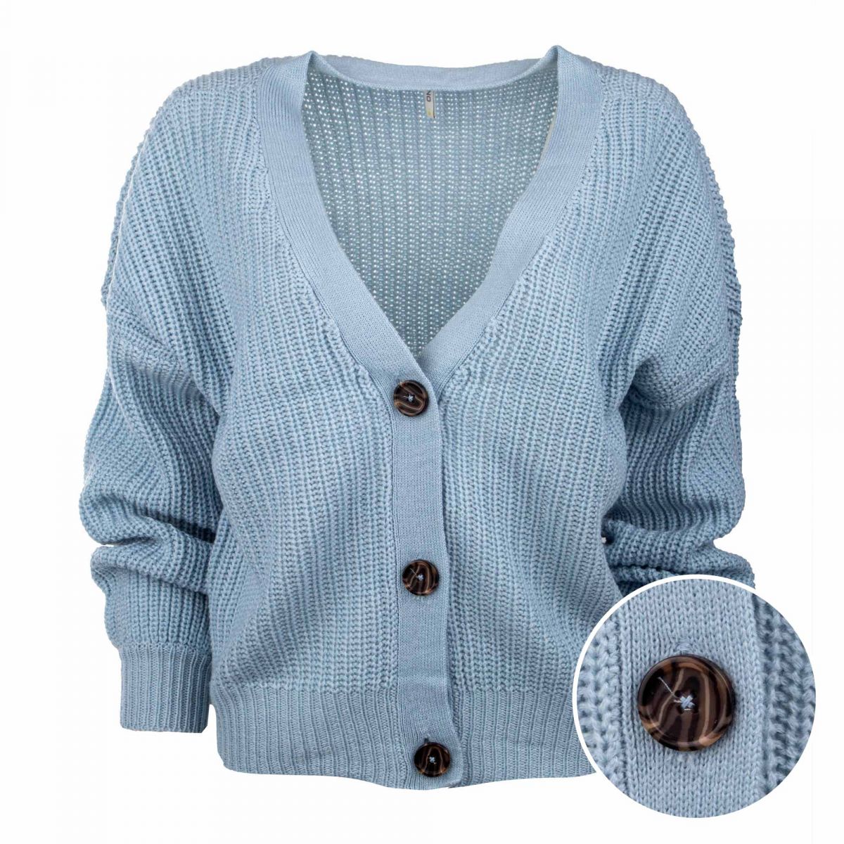 Gilet Ml Bleu 15227284 Femme Only A Prix Degriffe