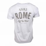 Tee shirt manches courtes Vans Rome coton Homme VANS marque pas cher prix dégriffés destockage