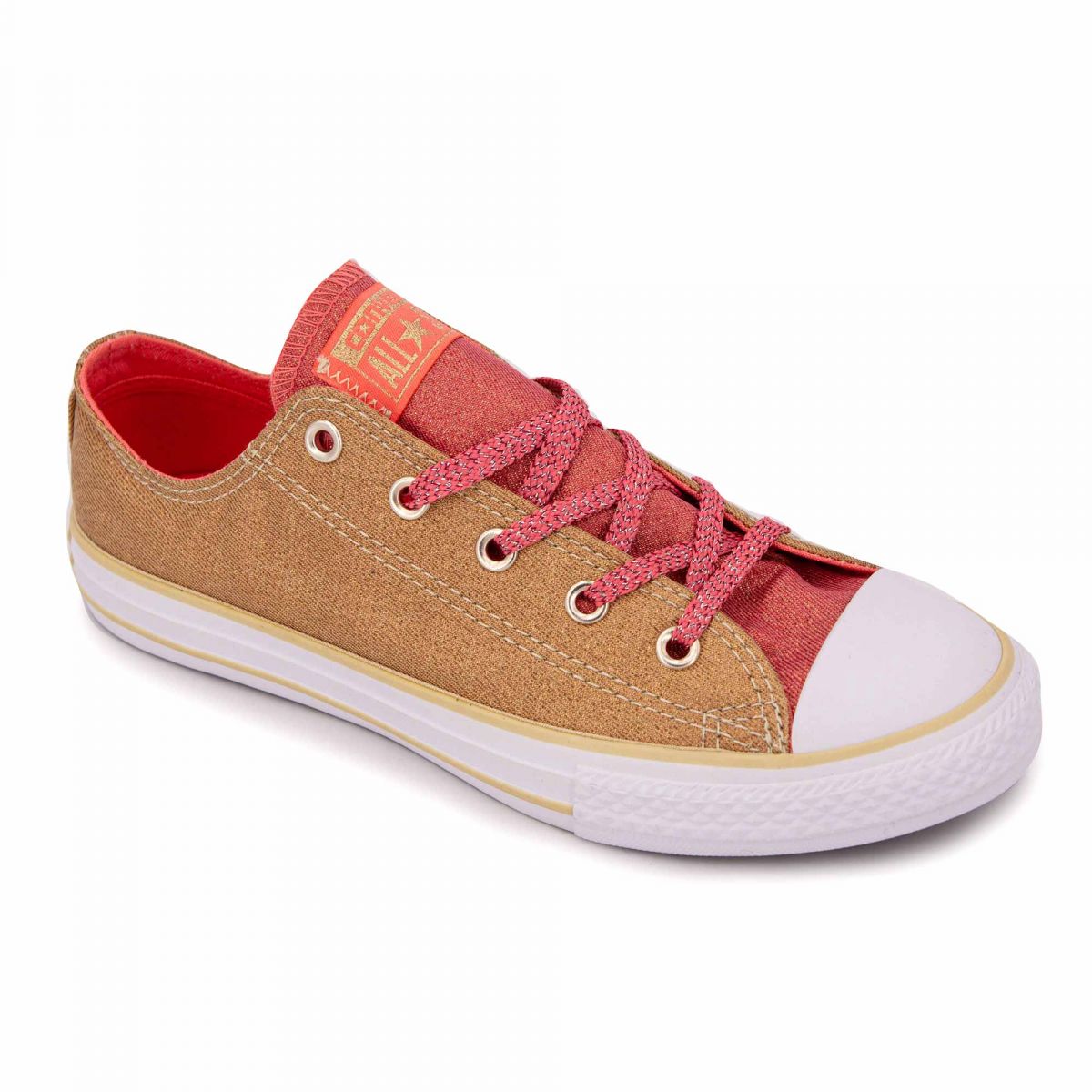 converse rose doré