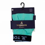 Boxer uni coton stretch Homme TORRENTE marque pas cher prix dégriffés destockage