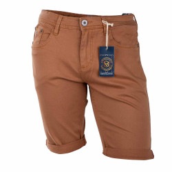Bermuda coton stretch 5 poches Valley Homme BLAGGIO marque pas cher prix dégriffés destockage