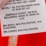Maillot de bain orange imprimé 1 pièce Enfant ROXY marque pas cher prix dégriffés destockage