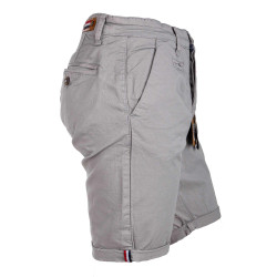 Bermuda chino venili coton stretch popeline revers gansé bouton Homme BLAGGIO marque pas cher prix dégriffés destockage Bermuda chino venili coton stretch popeline revers gansé bouton Homme BLAGGIO marque pas cher prix dégriffés destockage