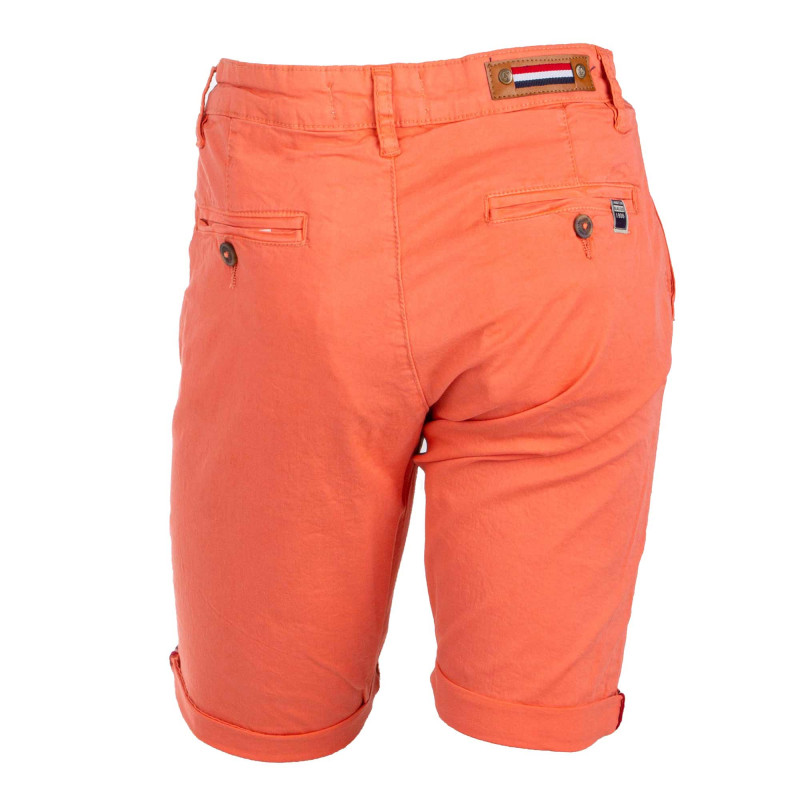 Bermuda chino venili coton stretch popeline revers gansé bouton Homme BLAGGIO marque pas cher prix dégriffés destockage Bermuda chino venili coton stretch popeline revers gansé bouton Homme BLAGGIO marque pas cher prix dégriffés destockage