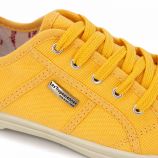 Baskets basses cuir toile légère Floride Femme LES TROPEZIENNES PAR M.BELARBI marque pas cher prix dégriffés destockage