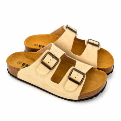 Mules 2 brides camel 9104 oiled Femme EMMA marque pas cher prix dégriffés destockage Mules 2 brides camel 9104 oiled Femme EMMA marque pas cher prix dégriffés destockage