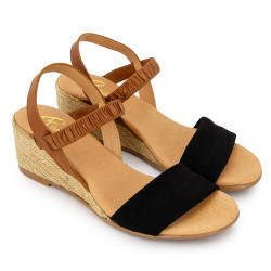 Sandales ante negro 515/5 t36/41 Femme PINAZ marque pas cher prix dégriffés destockage Sandales ante negro 515/5 t36/41 Femme PINAZ marque pas cher prix dégriffés destockage