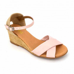 Sandales compensees vacuno nude 508/5 Femme PINAZ Sandales compensees vacuno nude 508/5 Femme PINAZ