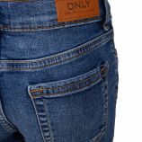 Short jean délavé coton BCI doux stretch Fille KIDS ONLY marque pas cher prix dégriffés destockage