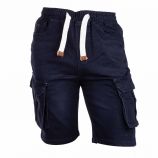 Bermuda multi poches coton stretch Vermont Homme BLAGGIO marque pas cher prix dégriffés destockage