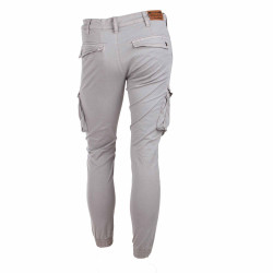 Pantalon ajusté cargo multipoches Tanera Homme BLAGGIO marque pas cher prix dégriffés destockage