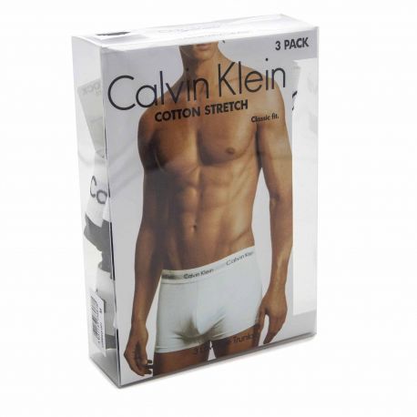 Lot de 3 boxers coton doux stretch Homme CALVIN KLEIN marque pas cher prix dégriffés destockage Lot de 3 boxers coton doux stretch Homme CALVIN KLEIN marque pas cher prix dégriffés destockage