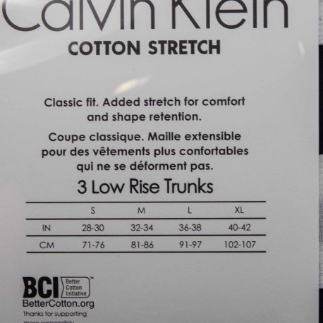 Lot de 3 boxers coton doux stretch Homme CALVIN KLEIN marque pas cher prix dégriffés destockage Lot de 3 boxers coton doux stretch Homme CALVIN KLEIN marque pas cher prix dégriffés destockage