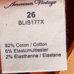 Pantalon toile Femme AMERICAN VINTAGE marque pas cher prix dégriffés destockage Pantalon toile Femme AMERICAN VINTAGE marque pas cher prix dégriffés destockage