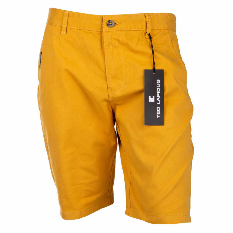 Bermuda chino couleur pastel balamine Homme TED LAPIDUS marque pas cher prix dégriffés destockage