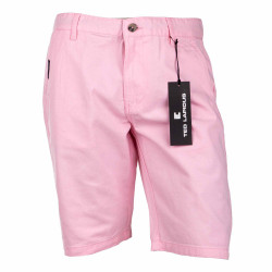 Bermuda chino couleur pastel balamine Homme TED LAPIDUS marque pas cher prix dégriffés destockage Bermuda chino couleur pastel balamine Homme TED LAPIDUS marque pas cher prix dégriffés destockage