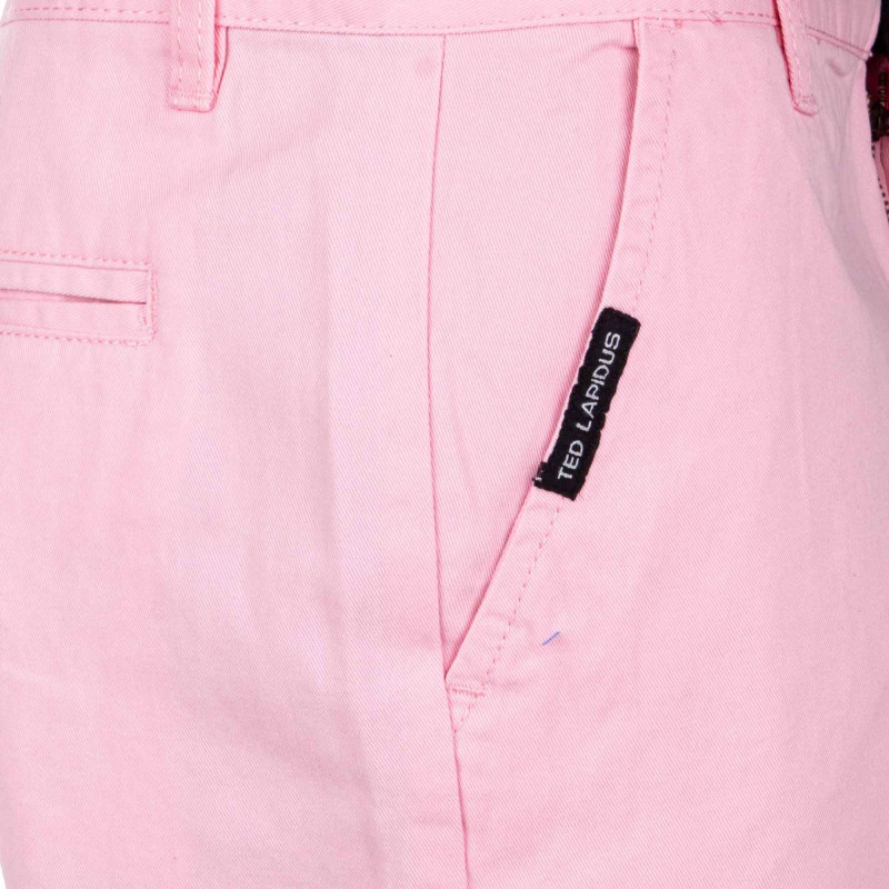 Bermuda chino couleur pastel balamine Homme TED LAPIDUS marque pas cher prix dégriffés destockage Bermuda chino couleur pastel balamine Homme TED LAPIDUS marque pas cher prix dégriffés destockage