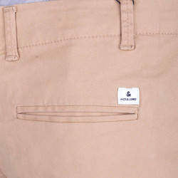 Bermuda droit coton stretch Homme JACK & JONES marque pas cher prix dégriffés destockage Bermuda droit coton stretch Homme JACK & JONES marque pas cher prix dégriffés destockage