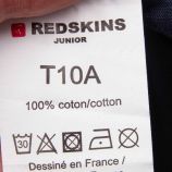 Tee-shirt ml ts77425 Enfant REDSKINS marque pas cher prix dégriffés destockage