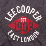 Sweat à capuche East London coton Enfant LEE COOPER marque pas cher prix dégriffés destockage