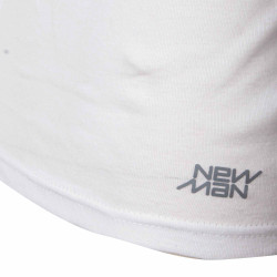 Tee shirt basique cintré coton Homme NEW MAN marque pas cher prix dégriffés destockage